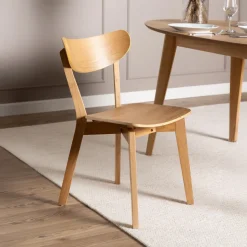Bendt Houten Eetkamerstoel Torkil* Eetkamerstoelen Zonder Armleuning