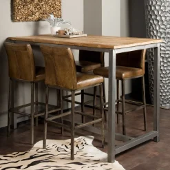 Tower Living Industriële Bartafel Venetië 160 x 90cm* Bartafels