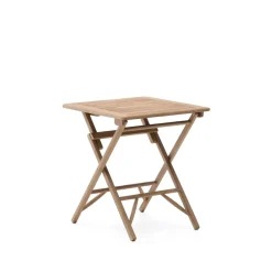 Kave Home Inklapbare Bistrotafel Dandara Acaciahout, 66 x 66cm* Eettafels Voor In Je Tuin