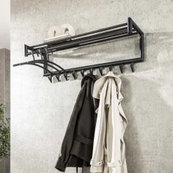 LifestyleFurn Kapstok Carson 10-haaks, kleur Mat* Wandkapstokken