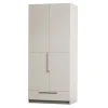 WOOOD Kledingkast Pure Grenenhout, 2-deurs, kleur Dust* Kledingkasten & Garderobekasten