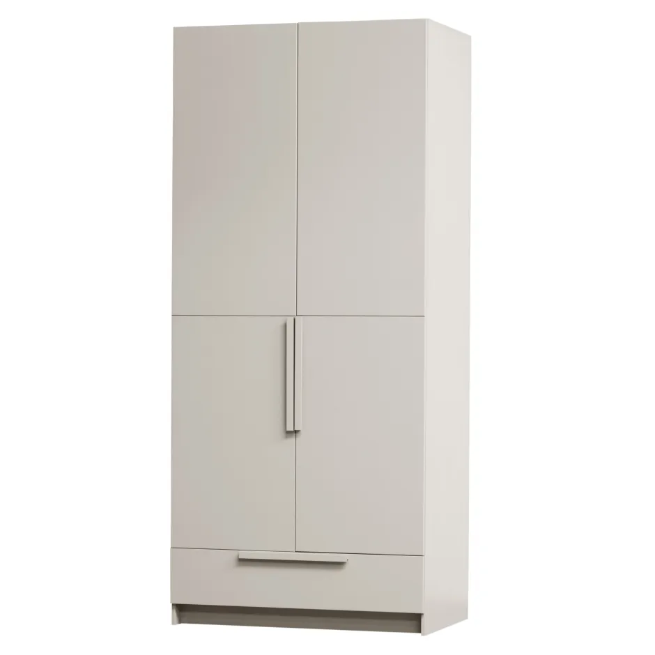 WOOOD Kledingkast Pure Grenenhout, 2-deurs, kleur Dust* Kledingkasten & Garderobekasten