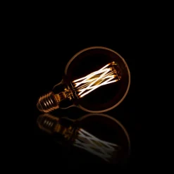 LifestyleFurn Kooldraadlamp Bol L Ø9,5cm, LED E27 / 6W, Goldline, dimbaar* Lichtbronnen