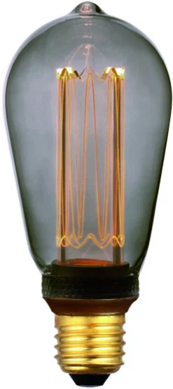 BASE Kooldraadlamp Tarika 15cm, E27 8W, kleur , dimbaar* Lichtbronnen