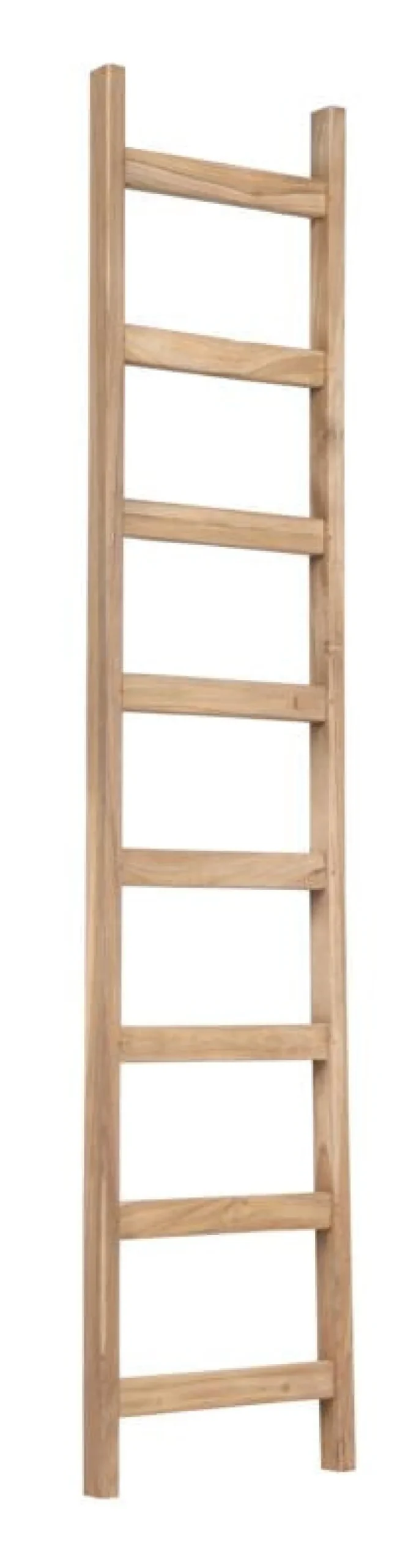 MUST Living Ladder Steps Teakhout, 180cm* Badkameraccessoires|Wandrekjes & Wandplanken