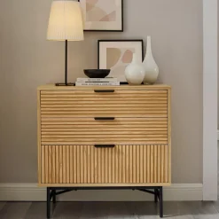 Artistiq Living Ladekast Shoua Eiken* Ladekasten