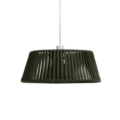 Kave Home Lampenkap Aldet Plat Geweven touw, 46cm* Hanglampen Voor Buiten