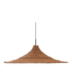 Kave Home Lampenkap Bladia Rotan, 90cm* Lampenkappen|Hanglampen
