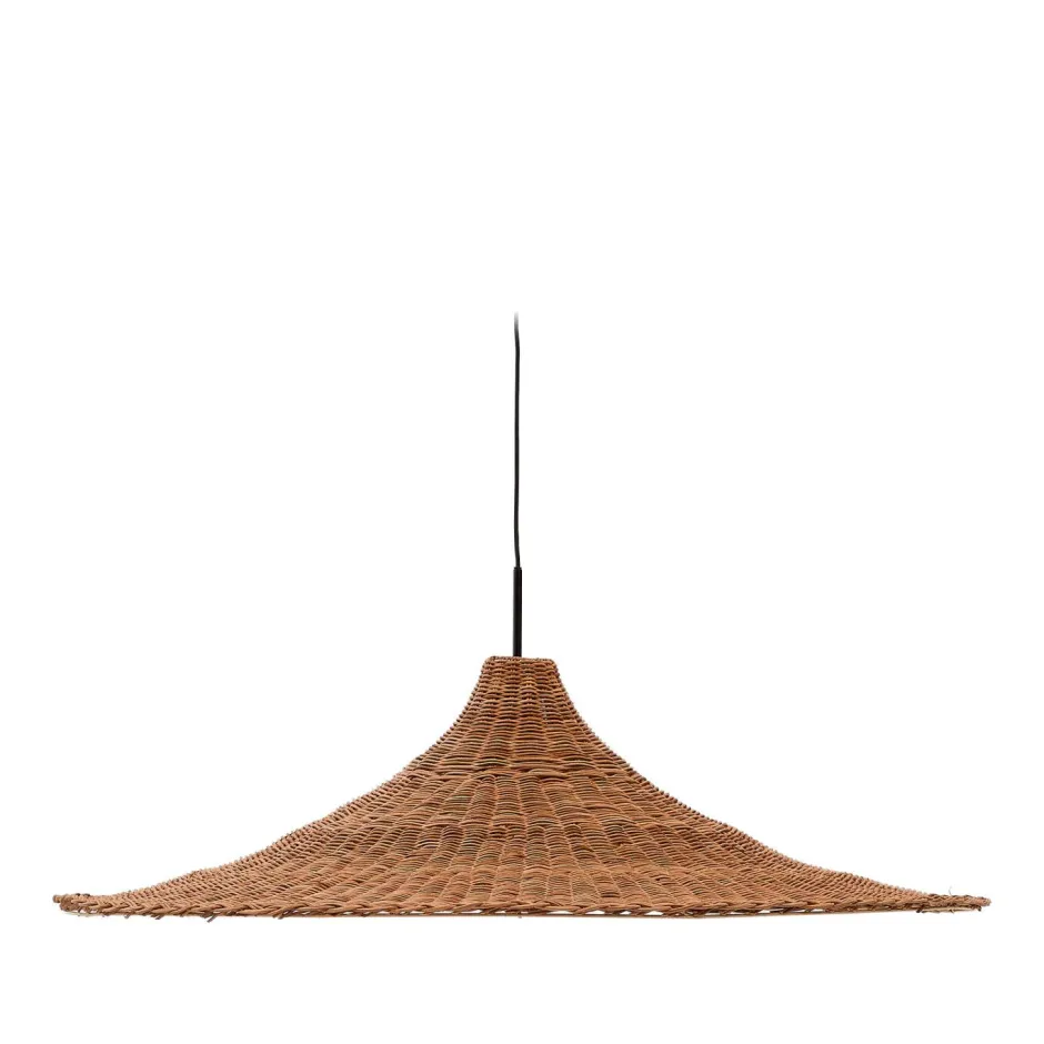 Kave Home Lampenkap Bladia Rotan, 90cm* Lampenkappen|Hanglampen