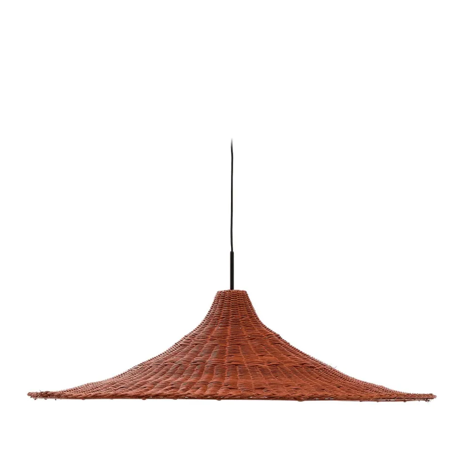 Kave Home Lampenkap Bladia Rotan, 90cm* Lampenkappen|Hanglampen