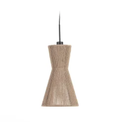 Kave Home Lampenkap Crista Jute, Ø25cm* Lampenkappen|Hanglampen