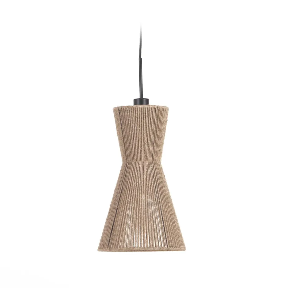 Kave Home Lampenkap Crista Jute, Ø25cm* Lampenkappen|Hanglampen