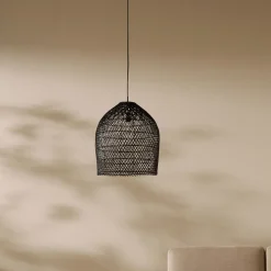 Kave Home Lampenkap Domitila Rotan, 44cm* Lampenkappen|Hanglampen