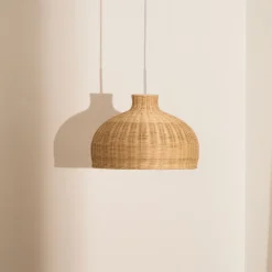 Kave Home Lampenkap Ennia Rotan, 38cm* Lampenkappen|Hanglampen
