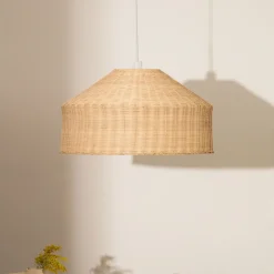 Kave Home Lampenkap Ennia Rotan, 65m* Lampenkappen|Hanglampen