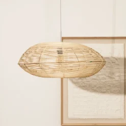 Kave Home Lampenkap Flaro Rotan, 69cm* Lampenkappen|Hanglampen
