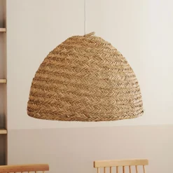 Kave Home Lampenkap Fonteta Zeegras, Ø60cm* Lampenkappen|Hanglampen