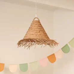 Kave Home Lampenkap Fonteta Zeegras, Ø40cm* Lampenkappen|Hanglampen
