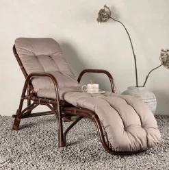 Nohr Ligbed Albany Rotan, kleur Walnoot* Ligbedden