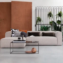 WOOOD Loungebank Bean Melange, kleur* Loungebank