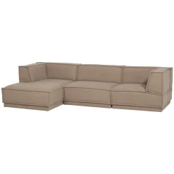 WOOOD Loungebank Manu 286cm, Teddy, kleur* Loungebank