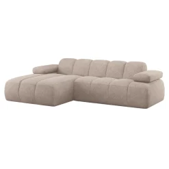 WOOOD Loungebank Mojo Wollig Chenille, kleur Donker* Loungebank