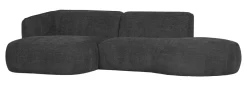 WOOOD Loungebank Polly Links, 278cm, Woven* Organische Bank|Loungebank