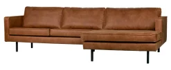 WOOOD Loungebank Rodeo Rechts, Eco Leder* Loungebank