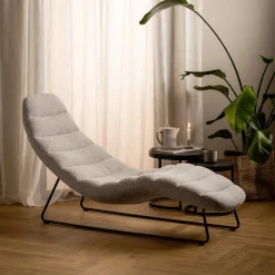 Bendt Lounge Fauteuil Tiago Bouclé, kleur* Fauteuil Stof / Textiel|Fauteuil Bouclé / Teddy