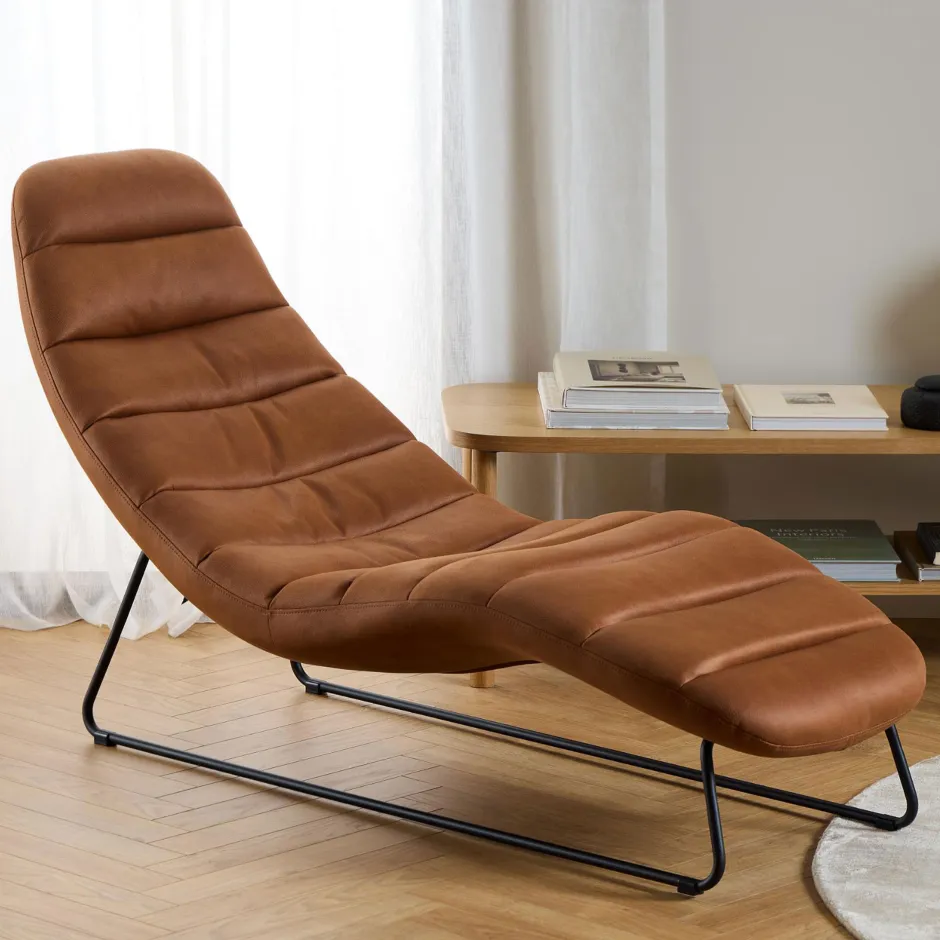 Bendt Lounge Fauteuil Tiago Leder, kleur* Fauteuil Leer / Kunstleer