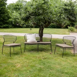 Nohr Loungeset Daman Met bank en 2 loungestoelen, kleur Zand* Loungesets