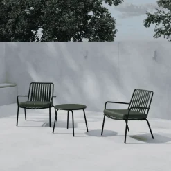 Nohr Loungeset Gared Met 2 stoelen en tafel, kleur* Loungesets