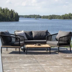 Nohr Loungeset Grizel Met bank, tafel en 2 stoelen* Loungesets