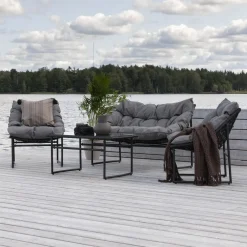 Nohr Loungeset Ingo Met bank, 2 loungestoelen en tafel* Loungesets