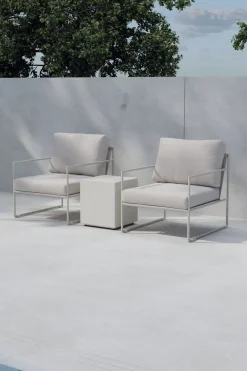Nohr Loungeset Jorja Met 2 loungestoelen en tafel, kleur* Loungesets