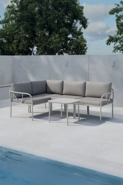 Nohr Loungeset Kalicia Met hoekbank en tafel, kleur /Beige* Loungesets