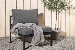 Nohr Loungeset Lasheka Middenmodule, kleur Grijs/Zwart* Loungesets