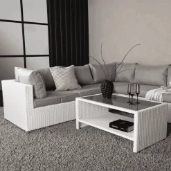 Nohr Loungeset Latonda Met hoekbank en tafel, kleur* Loungesets
