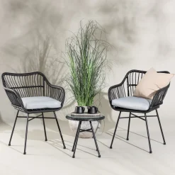 Nohr Loungeset Samantah Met 2 loungestoelen en tafel* Loungesets