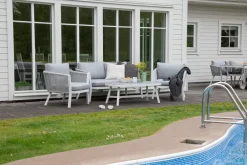 Nohr Loungeset Sauel Met bank, 2 stoelen en tafel* Loungesets