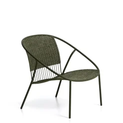Kave Home Loungestoel Atrani Staal en touw, kleur* Loungestoelen
