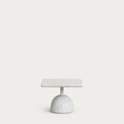 Kave Home Loungetafel Saura Terrazzo, 48 x 48cm* Loungetafels & Bijzettafels