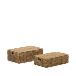 Kave Home Mand Tossa Set van 2 stuks, Zeegras* Potten & Manden
