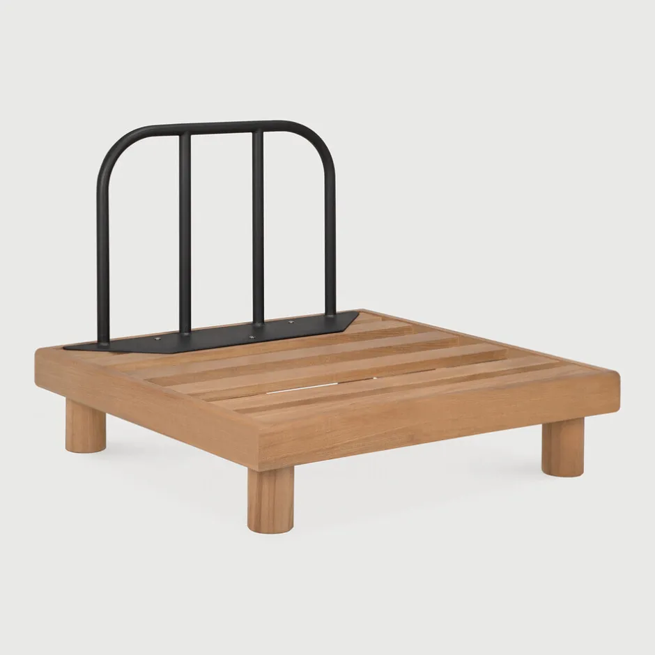 Ethnicraft Modulaire Loungebank Monocle 1-zits, Teakhout* Loungesets