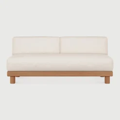 Ethnicraft Modulaire Loungebank Monocle 2-zits, Teakhout* Loungesets