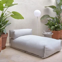 Kave Home Modulaire Outdoor Bank Square Chaise Longue* Loungesets