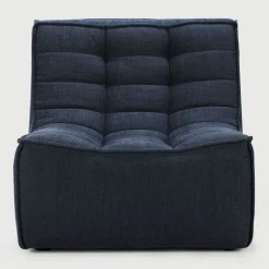 Ethnicraft Modulaire Bank N701 Eco, 1-zits* Fauteuil Stof / Textiel