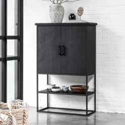DTP Home Opbergkast Beam Teakhout, 140 x 90cm, kleur* Opbergkasten