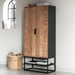 DTP Home Opbergkast Cosmo Teakhout, 180 x 80cm* Opbergkasten