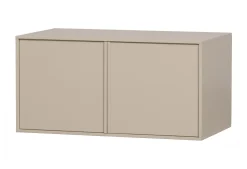vtwonen Opbergkast Daily Closet Double, 50 x 100cm, kleur Dakargrau* Opbergkasten